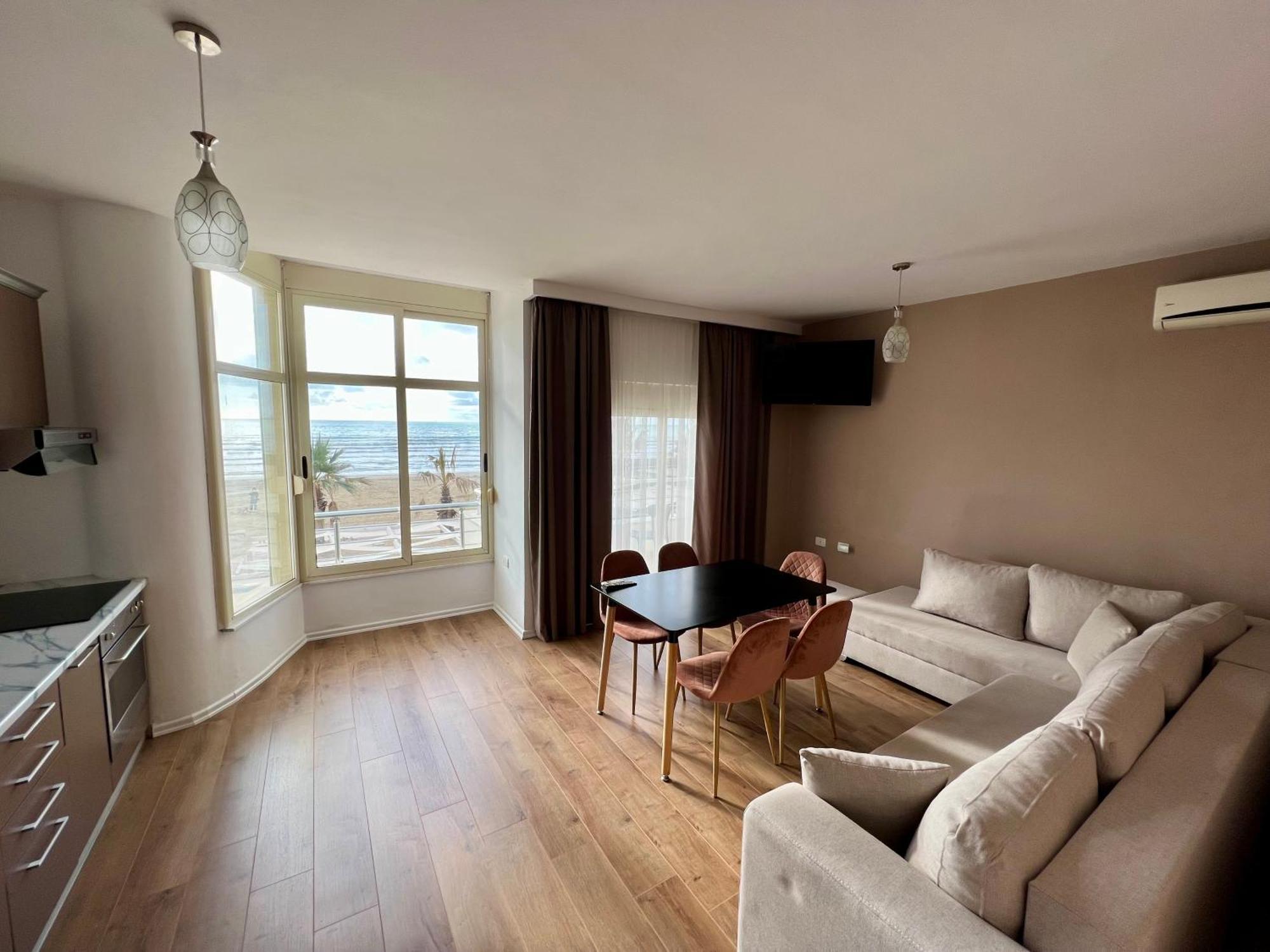 Wave Beachfront Apartments ดูร์เรส ภายนอก รูปภาพ